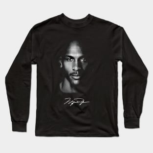 MJ - THE GREATEST OF ALL TIME !!! With His Signature Long Sleeve T-Shirt